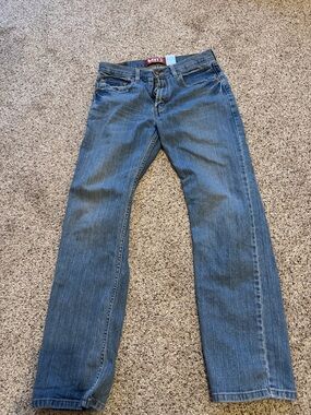 Levi's Men's Blue Slim Straight Jeans W29xL29